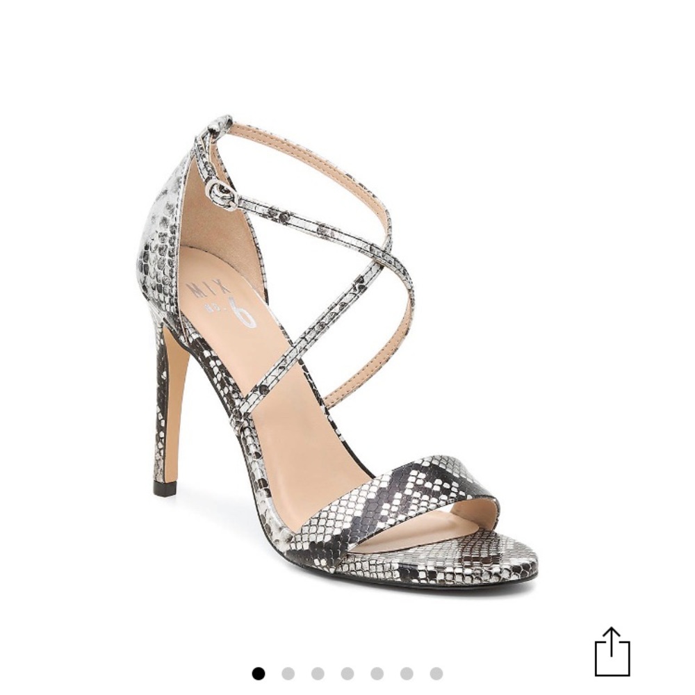 Cute snake print heels